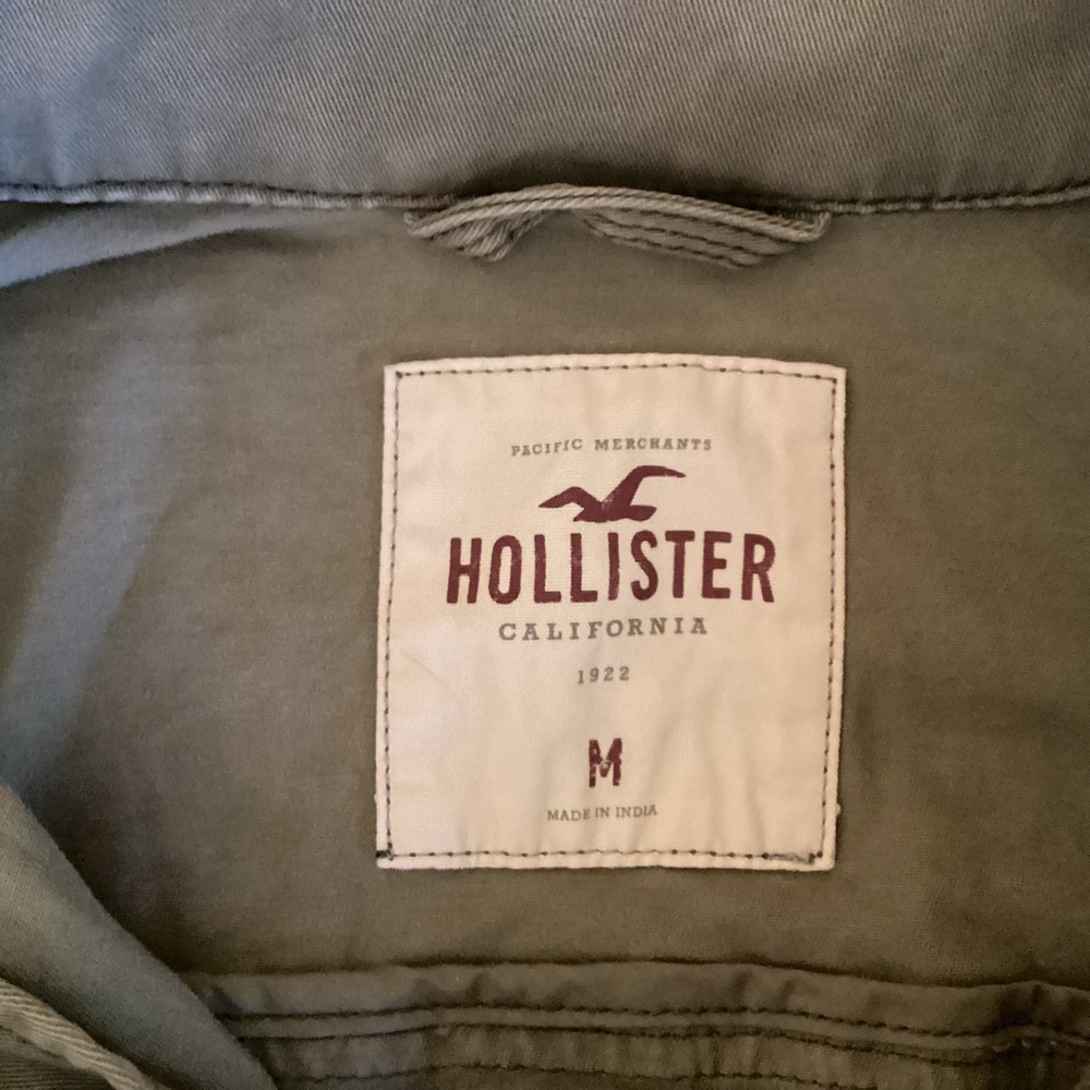 Hollister Women’s Green Lightweight Safari Jacket. Size M - Picture 5 of 8